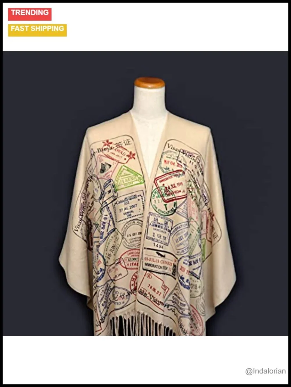 N/A traveler scarf